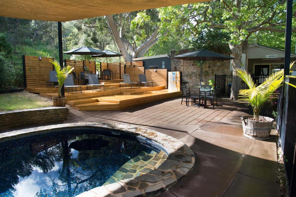 Adelaide Brownhill Creek Tourist Park Hotel Buitenkant foto